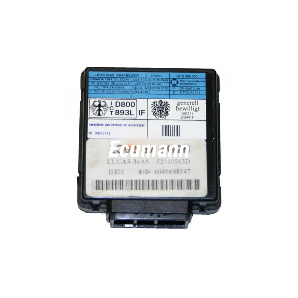 MAZDA MX-5 1.8i (MX-5, NB) 2001 - 2005 Immobilizer Beyni
