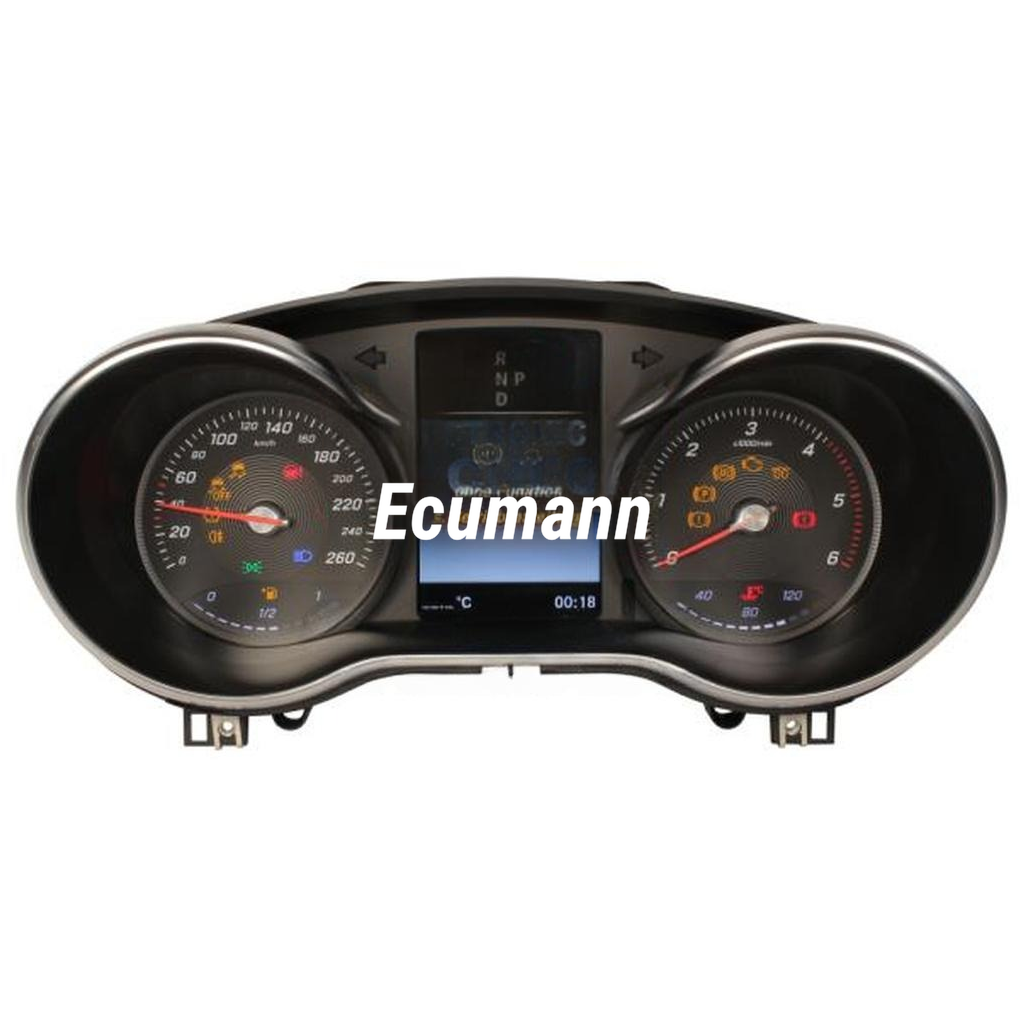 MERCEDES V250 BlueTEC (V-Klasse, 447) 2016 - 2017 Gösterge Paneli