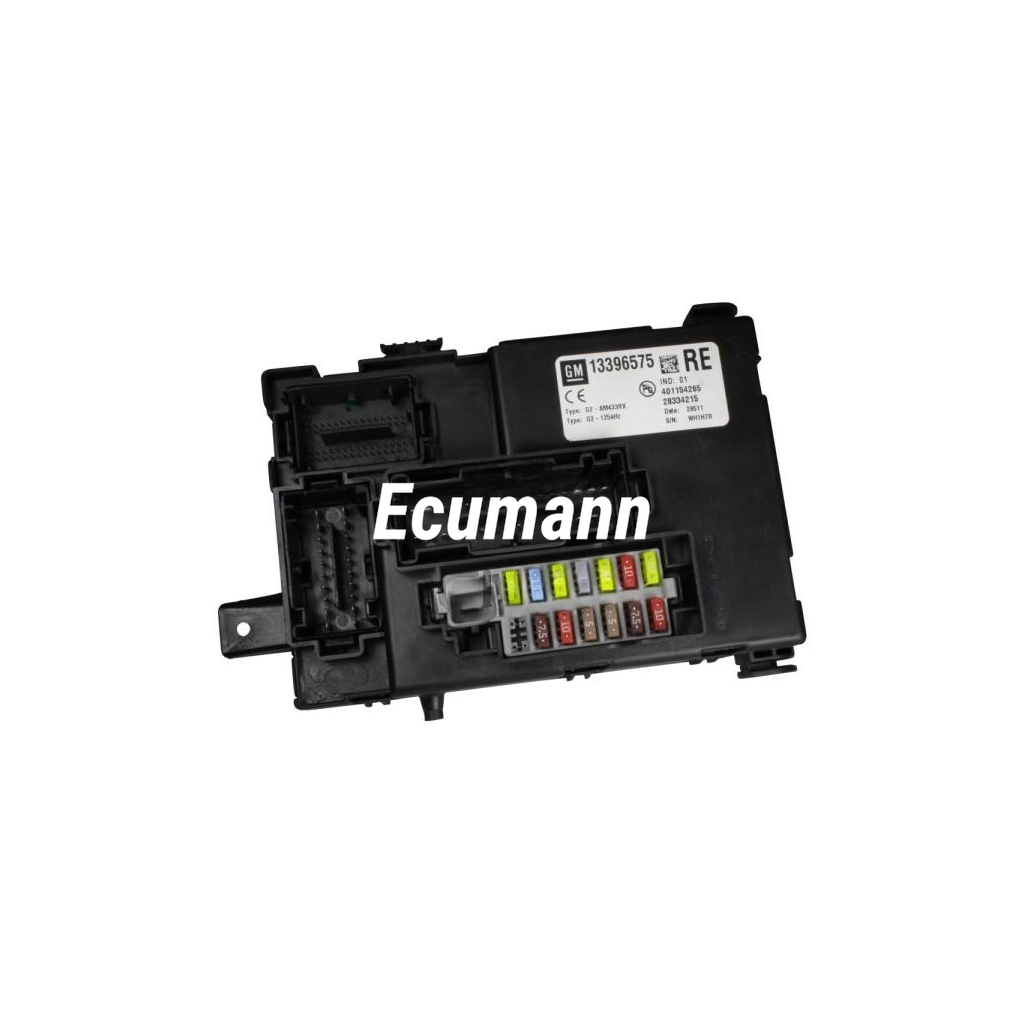 OPEL Meriva 1.4 LPG (Meriva, B) 2016 - 2017 Engine code A14NEL BCM Beyni