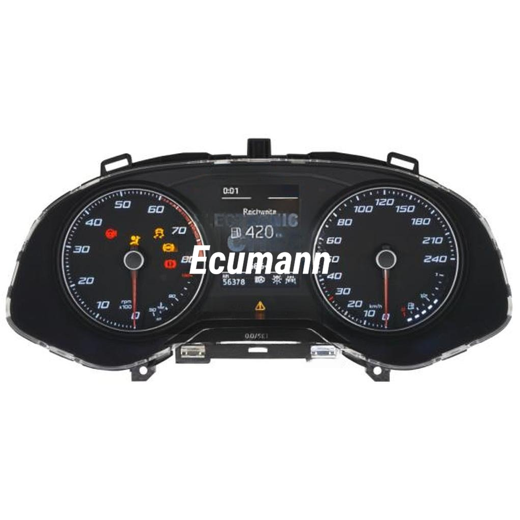 SEAT Arona 1.0 TSI (Arona, KJ7) 2017 - 2018 Engine code CHZL, DKRF Gösterge Paneli